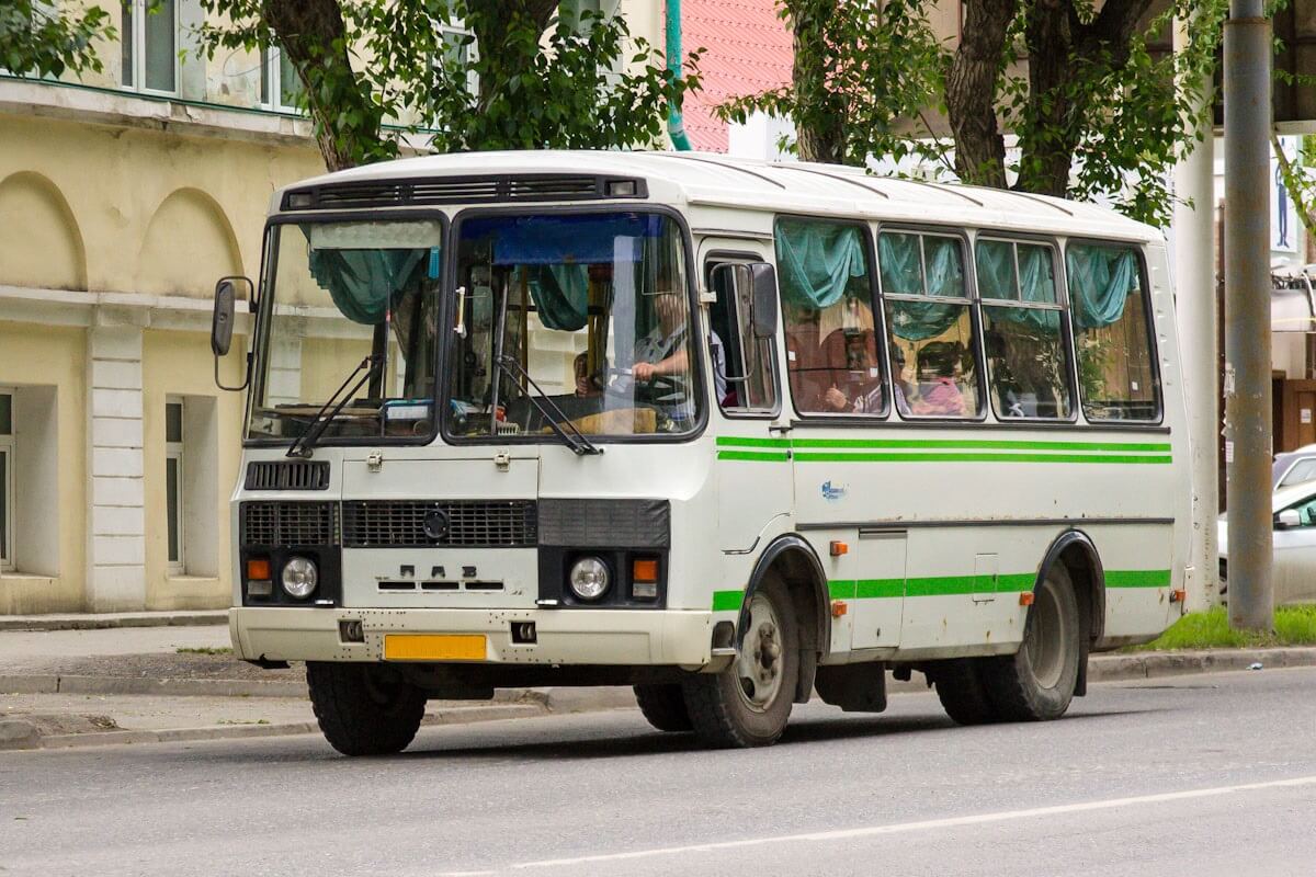 Заказ и аренда ПАЗ 3205 с водителем в Сургуте - Сургут-автобус